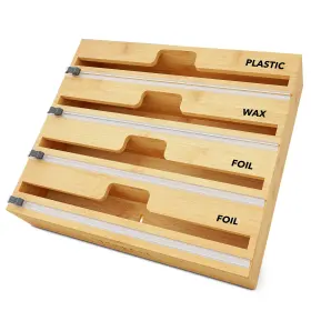 B09NXYT4VK SPACEAID Wrapneat Wrap Dispenser Cutter Labels Wa