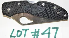 716104402298 SPYDERCO Byrd Meadowlark Folding Blade Handles #2