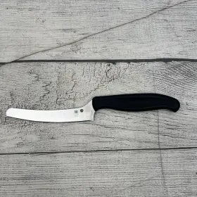 716104700240 SPYDERCO Kitchen Knife Blunt Tip Cts Steel Blade