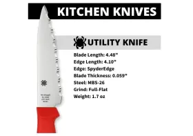 K05SRD SPYDERCO Kitchen Utility Knife Serrated Handle #3