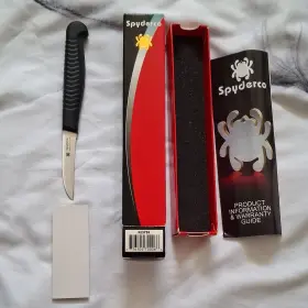 K09PBK SPYDERCO Mini Paring Knife High Carbon Steel Blade