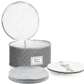 B01LXII52V STACK STORE PLUS MORE Storage Salad Plate Quilted