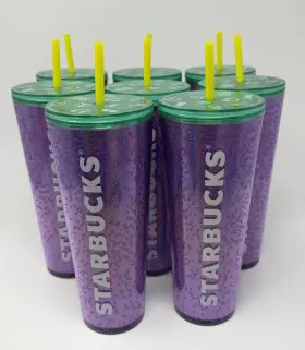 011132671 STARBUCKS Bubble Emoji Venti Cup Tumbler