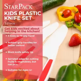640947066983 STARPACK HOME Kids Knife Set Cooking Montessor #2