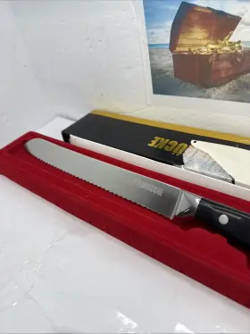 840897102711 STEINBUCKE Steinbrucke Bread Knife Serrated Wave #3