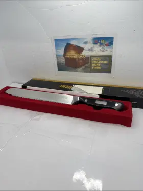 840897102711 STEINBUCKE Steinbrucke Bread Knife Serrated Wave