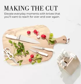 850043230304 STYLED SETTINGS Knife Set Block Sharpener Ultra #3