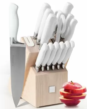850043230304 STYLED SETTINGS Knife Set Block Sharpener Ultra