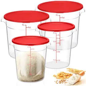 B0CLP2VSS4 SUCLAIN Round Food Storage Containers Lids