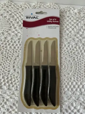 073287480131 SUNBEAM Utility Knives Rival Steel Blades