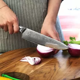 1701103CBSUP005USE SUNNECKO Kitchen Knife Set Chef Damascus #2