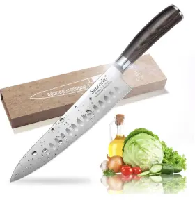 PK8-13HC SUNNECKO Chefs Knife Steel Kitchen Cutter Wood