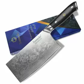 Z1010101S SUNNECKO Meat Cleaver Knife Damascus Steel Slicing