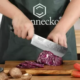 Z1010101S-CNC-10USE SUNNECKO Kitchen Knife Set Chef Damascus #3