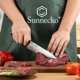 Z1370103S-CU002USE SUNNECKO Kitchen Knife Set Chef Damascus #2