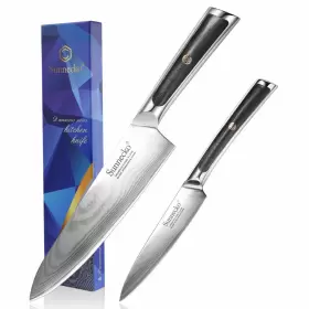 Z1370103S-CU002USE SUNNECKO Kitchen Knife Set Chef Damascus