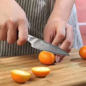 Z1920206S SUNNECKO Kitchen Paring Knife Fruit Peeling Steel #2