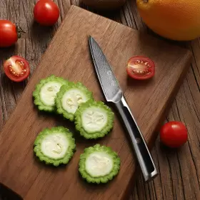Z1920206S SUNNECKO Kitchen Paring Knife Fruit Peeling Steel #3