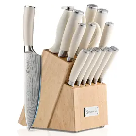 Z2010015S-02-US SUNNECKO High Carbon Steel Knife Block Set