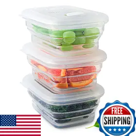 B0BN78WT7R SUSTAINABLE CONTAINABLES Silicone Food Storage Lid
