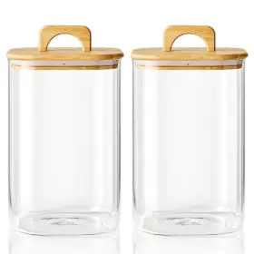 B0FDFZN57N SWEEJAR Gallon Glass Candy Jar Lid Sug