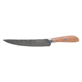640356922699 SWISS DIAMOND Carving Knife Steel Carbonized Ash