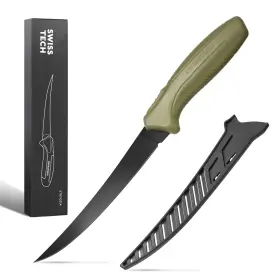 820909771586 SWISS TECH Fillet Knife Fish Fishing Filleting
