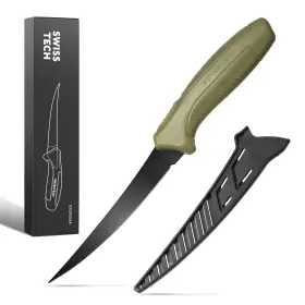 820909771616 SWISS TECH Fillet Knife Fish Fishing Filleting