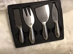 SK8214SS SWISSMAR Cheese Knife Set Steel #2