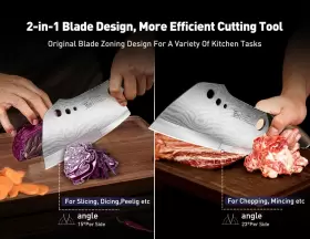 972822275420 SYOKAMI Meat Cleaver Chef Knife Multifunction #3