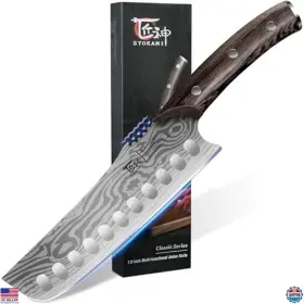 B0F3J4B2TW SYOKAMI Nakiri Vegetable Knife Razor Sharp Handle