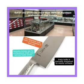 589841750474 SYOSAKU Chef Knife Inox Steel Integrated #3