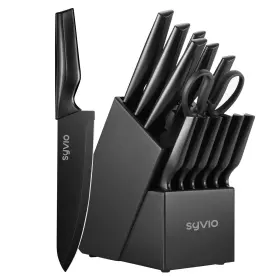 YS-2022 SYVIO Block Knife Set Kitchen Sharpener Heav