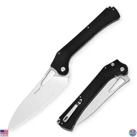 B0CHDRWBRB TACRAY Folding Kitchen Chef Knife Steel Blade