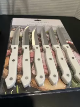 709996891349 TAHARI Steak Knife Set Steel #2