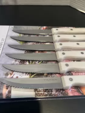 709996891349 TAHARI Steak Knife Set Steel #3