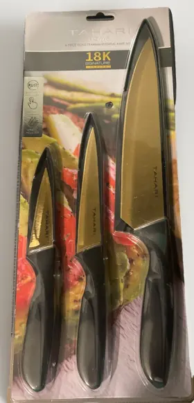 709996904988 TAHARI Stick Essential Knife Set