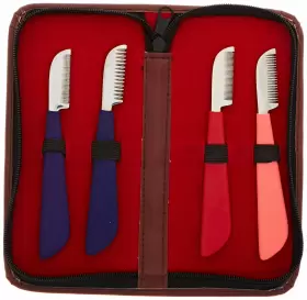 810136003901 TAMSCO Stripping Knives Set Zipper Foam Handle #2