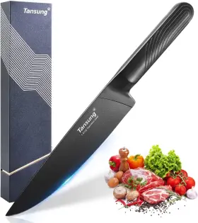 788418206848 TANSUNG Chef Knife Pro Kitchen Ultra Sharp Wit