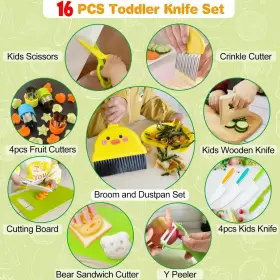 313116722712 TAORISH Kids Knife Set Knives Cooking Kitchen #3