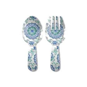 PTSS7106SFFL TARHONG Multicolored Melamine Artisan Salad