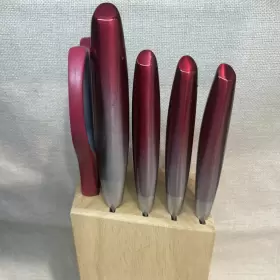 738363570427 TASTY Kitchen Knife Set Block #3