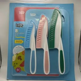 741393582932 TASTY Cutlery Set Kid Safe Cooking Tools