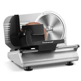 TWFS-9022 TECHWOOD Meat Slicer Electric Food Stainl