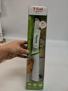84210 TEFAL Fal Ingenio Ceramic Bread Knife
