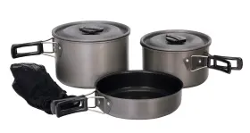 13412 TEXSPORT Scouter Anodized Camping Cookware