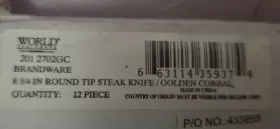 780847777982 TEZZORIO Set Steak Knives Steel Rounded Serrated #2