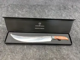 850054145529 THE COOKING GUILD Grizzly Slicer Knife Rosewood