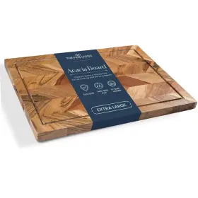 S161215 THE FINE LIVING COMPANY Cb Cutting Board Acacia Wood