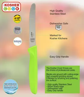 04283 THE KOSHER COOK Parve Kitchen Knife Steak Vegetable #2
